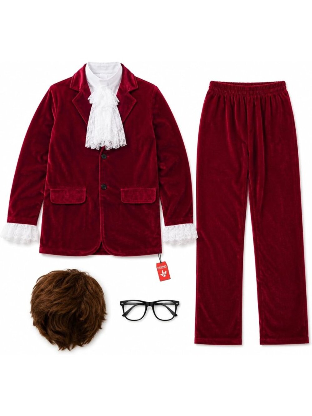 Groovy 60's Swinger Costume with Wig | Fun Halloween Outfit for Parties